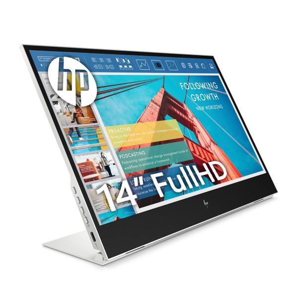 HP モニター 14インチ E14 G4 フルHD USB-C接続 IPSモバイルディスプレイ（型番...