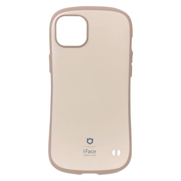 iFace First Class Cafe iPhone 14 Plus ケース (カフェラテ)【...