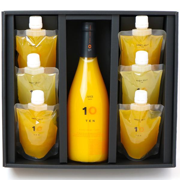 お歳暮 ギフト ゼリー 愛媛 みかん 10FACTORY 愛媛みかんジュース 1本 720ml みか...