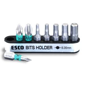 WERA×ESCO ビットセット プラスビット 3本 ヘックスビット 5本 8本セット Hex-Plus EA611AJ-10 ヴェラ ESCO（エスコ）｜w-i-t