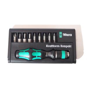 WERAドライバービットセットハンドル付き ラチェットドライバー