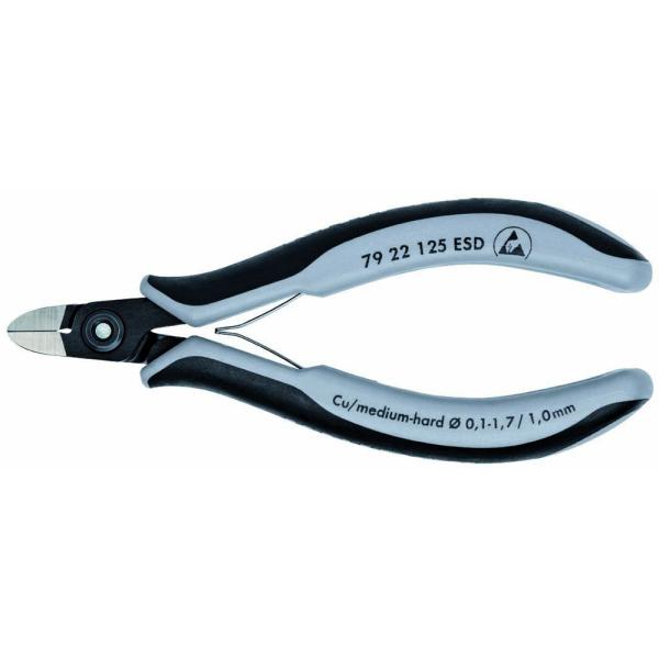 KNIPEX エレクトロニクスニッパー 7922-125ESD 工具 クニペックス