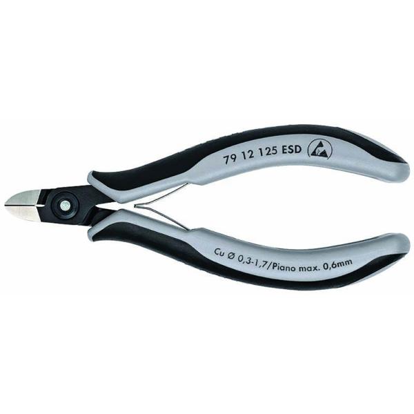 KNIPEX エレクトロニクスニッパー 7912-125ESD 工具 クニペックス