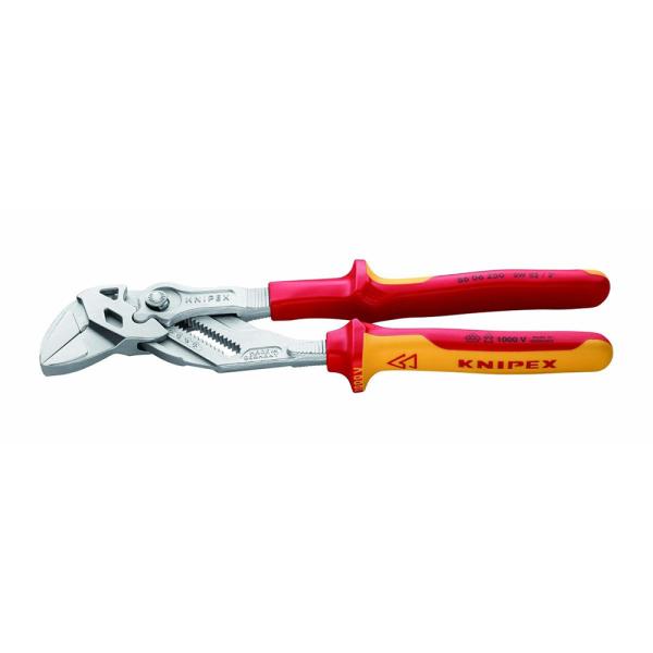 KNIPEX 絶縁プライヤーレンチ 8606-250SB 工具 クニペックス