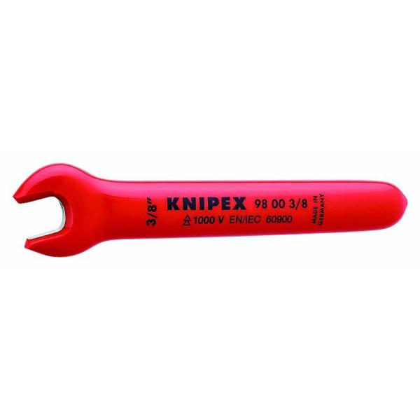 KNIPEX 絶縁片口スパナ 1000V 9800-3/8 工具 クニペックス