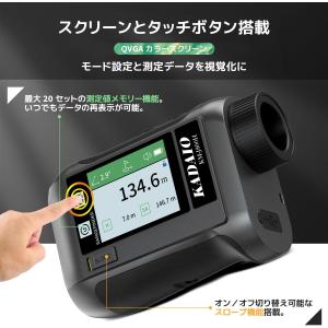 ゴルフ距離計 距離計 高低差補正機能 振動機能...の詳細画像1