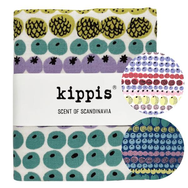 オックス 生地 Kippis キッピス ベリー ビタミン Vitamiini 50cm 北欧 カット...