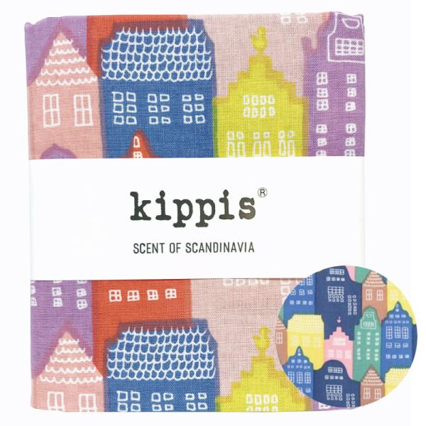 シーチング 生地 Kippis キッピス Kaupunki 街 50cm 北欧 カットクロス