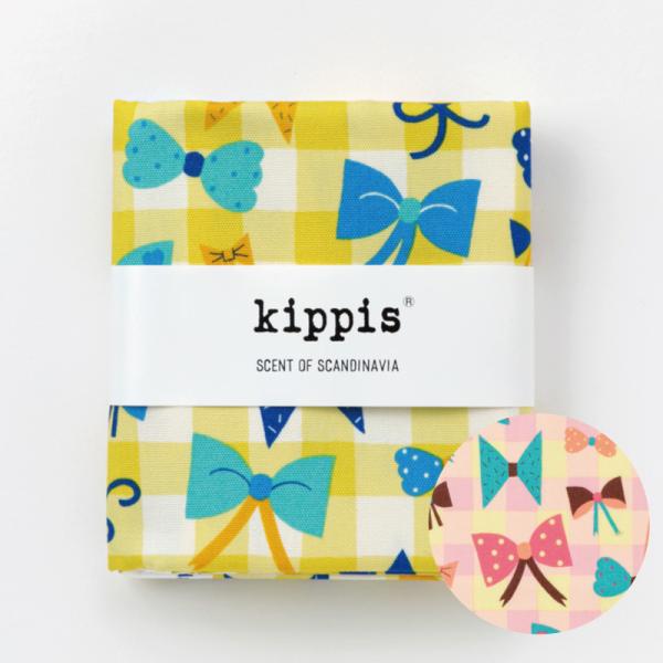 オックス 生地 50cm Kippis キッピス Rusetti ルセッティ 踊るリボン 北欧 カッ...