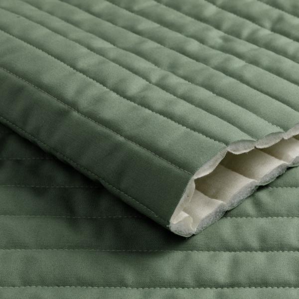 キルティング キルト 生地 50cm 無地 グレイッシュグリーン くすみカラー ミルクラテ 入園入学...