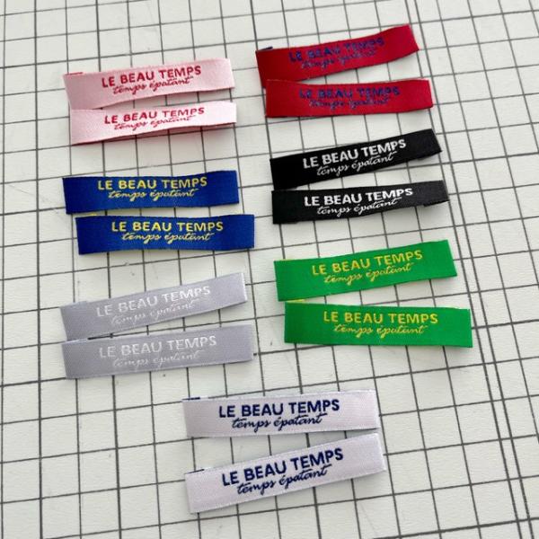 ハンドメイドに 刺繍タグ お試しセット - TEMPS