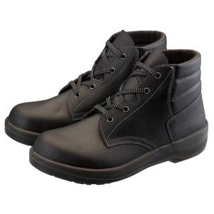 安全靴 シモン Simon 7522 黒 23.5-28.0cm EEE JIS規格 中編上靴 作業靴 セーフティシューズ 【返品交換不可】｜w-shokai
