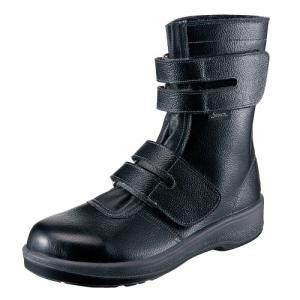 安全靴 作業靴 7538 黒 キングサイズ(29.0・30.0cm（EEE）) 7500シリーズ 長編上靴 セフティシューズ シモン(Simon) お取寄せ 【返品交換不可】｜w-shokai