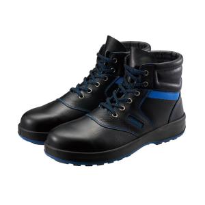 シモン 安全靴 Simon SF22黒 23.5-28.0cm EEE JIS規格 中編上靴 作業靴