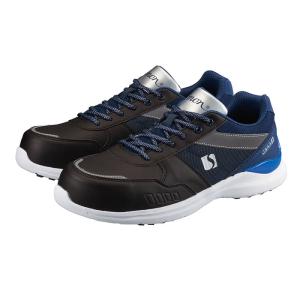 安全靴 シモン Simon KL511 黒/ネイビー 24.0-27.0・28.0・29.0cm EEE JSAA規格 A種認定 短靴 作業靴 セーフティシューズ 【返品交換不可】｜w-shokai