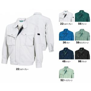 秋冬用作業服 作業着 長袖ブルゾン 7116 (5L) WORKWEAR 711シリーズ TS DESIGN(藤和) 取寄｜w-shokai