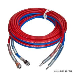 SUZUKID ツインガスホース20M W-291 アセチレンヨウ スター電器 SUZUKID ツインガスホース20M W-291 アセチレンヨウ スター電器