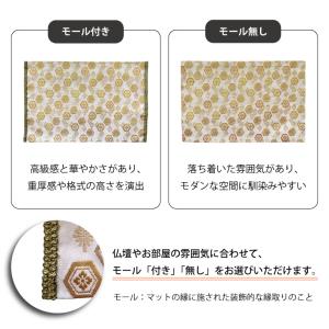 金襴 経机掛け 経机マット 難燃加工 14号 ...の詳細画像4