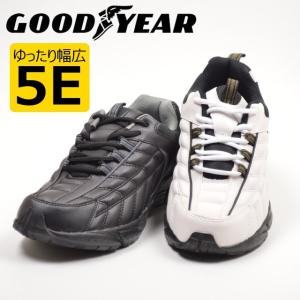 GOODYEAR グッドイヤー メンズ スニーカー 幅広 5E 撥水 GY8082
