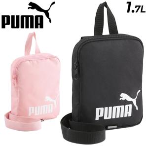 プーマ ショルダーバッグ かばん PUMA フェイズ ポータブル ミニバッグ スクエアタイプ 鞄 ポーチ ポシェット スポーツ カジュアル 鞄 黒 ピンク /079955｜w-w-m