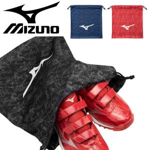 mizuno ミズノ マルチ袋 巾着 マルチバッグ 野球 ブランド スポーツバッグ グラブ収納可 シューズバッグ ランドリーバッグ 小物 ロゴ 総柄/12JYBX86｜w-w-m