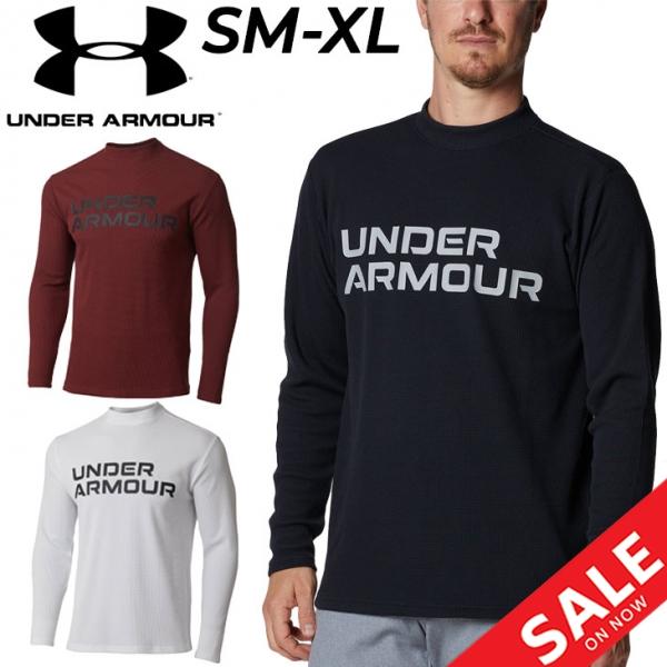 ゴルフウェア ワッフル 長袖シャツ メンズ アンダーアーマー UNDER ARMOUR GOLF/ク...