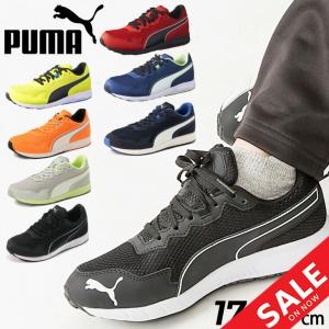 プーマ ジュニア スニーカー 子供 子ども こども靴 PUMA スピードモンスター PL ランニングシューズ 17-24cm ひも靴 キッズシューズ /195364【pu22pd】