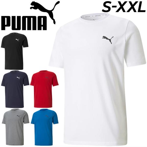 半袖 Tシャツ メンズ/PUMA プーマ ACTIVE スモールロゴ TEE/スポーツウェア トレー...