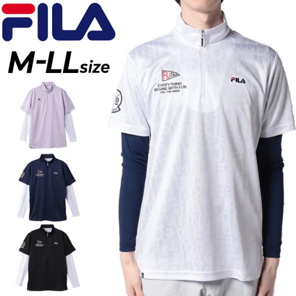 フィラゴルフ メンズ 半袖シャツ 長袖インナーシャツ セット FILA GOLF トップスセット 総...