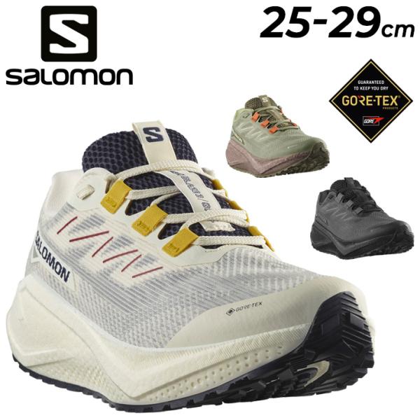サロモン メンズ ランニングシューズ SALOMON AERO BLAZE 3 GRVL GORE-...