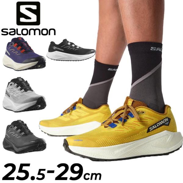 サロモン メンズ ランニングシューズ SALOMON AERO BLAZE 3 GRVL ローカット...
