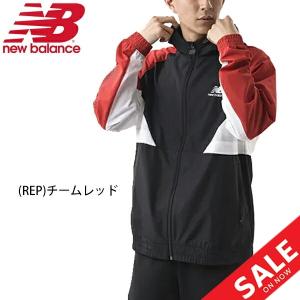 ウインドブレイカー ジャケット メンズ アウター/newbalance ニューバランス スポーツウェア トレーニング ランニング 男性 普段使い 上着/AMJ03502｜w-w-m