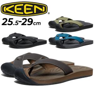 キーン メンズ サンダル KEEN  BARBADOS TG バルベイドス ティージー 男性用 大きいサイズ フリップフロップ 速乾 防滑 抗菌防臭加工 アウトドア /BARBADOS-TG｜w-w-m