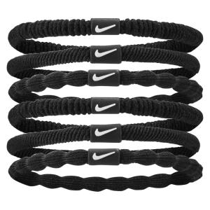 ナイキ ヘアゴム 6本パック NIKE フレックスヘアタイ 6PK スポーツ ブランド nike スポーツ アクセサリー ユニセックス ヘアアクセ 黒 ブラック /BN2085-091｜w-w-m