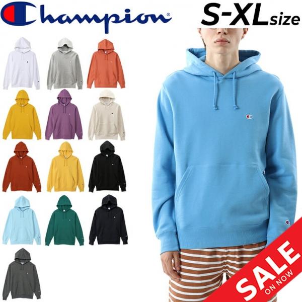 スウェット パーカー 長袖 メンズ champion チャンピオン ベーシック スエット プルオーバ...