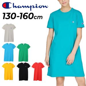 Champion（チャンピオン） キッズ 半袖 ワンピース ジュニア 女の子