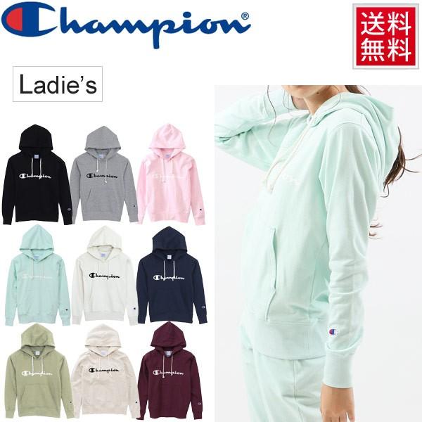 スウェット パーカー レディース champion チャンピオン プルオーバー スエット トレーナー...