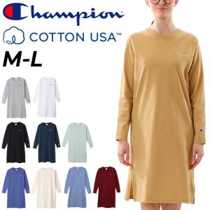 Champion（チャンピオン） 長袖 ワンピース レディース Champion T