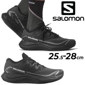 サロモン ランニングシューズ メンズ SALOMON DRX BLISS ローカット 紐靴 ひも靴 メンズシューズ ロードランニング ジョギング 男性用 ブラック 黒 /DRX-BLISS｜w-w-m