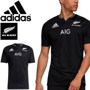 半袖Tシャツ ラグビー メンズ adidas アディダス ALL BLACKS オールブラックス レプリカ ホームユニフォーム/スポーツウェア 男性 トップス /EMV71【a20Qpd】