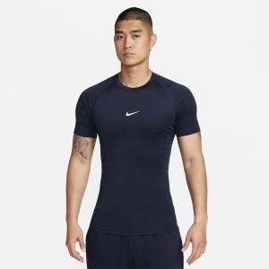 ナイキ メンズ 半袖シャツ NIKE ナイキ プロ Dri-FIT タイト フィットネストップ インナー Tシャツ アンダー トレーニング ランニング ジム 男性 /FB7933-451