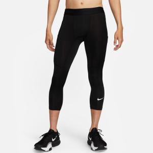 ナイキ スポーツタイツ メンズ 7分丈 NIKE ナイキ プロ Dri-FIT 3/4レングス フィットネスタイツ クロップ丈 トレーニング ランニング /FB7951-010【返品不可】