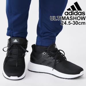 ランニングシューズ メンズ スニーカー/adidas アディダス ULTIMASHOW M/スポーツシューズ ジョギング ローカット 黒  ULM20Q3 /FX3624【a20Qpd】｜w-w-m