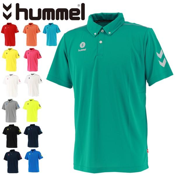 ポロシャツ 半袖 メンズ レディース hummel ヒュンメル ワンポイントポロ/スポーツウェア 吸...