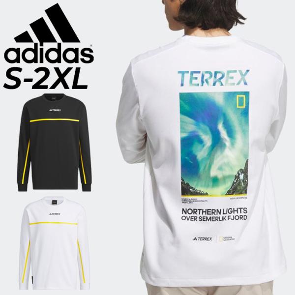 アディダス 長袖Tシャツ メンズ adidas TERREX テレックス アウトドアウェア クルーネ...