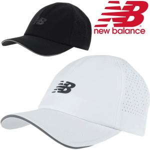 ランニングキャップ 帽子 メンズ ニューバランス Newbalance/通気性 ドライ 軽量 マラソン ジョギング スポーツ トレーニング 陽射し 紫外線対策 /LAH21102｜w-w-m