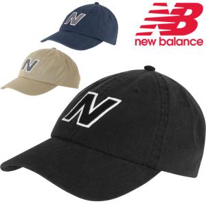 ニューバランス 帽子 メンズ レディース Newbalance 6パネル クラシックキャップ 綿 コットンキャップ ユニセックス 大人用 カジュアル スポーティ /LAH21214｜w-w-m