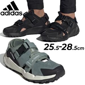 アディダス アウトドアサンダル メンズ adidas TERREX テレックス HYDROTERRA AT サンダル メッシュ 通気性 男性用 キャンプ ハイキング デイリー 靴 /MAT06｜w-w-m