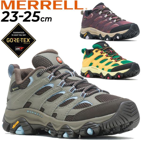 アウトドアシューズ 防水 レディース スニーカー メレル MERRELL モアブ 3 ゴアテックス/...