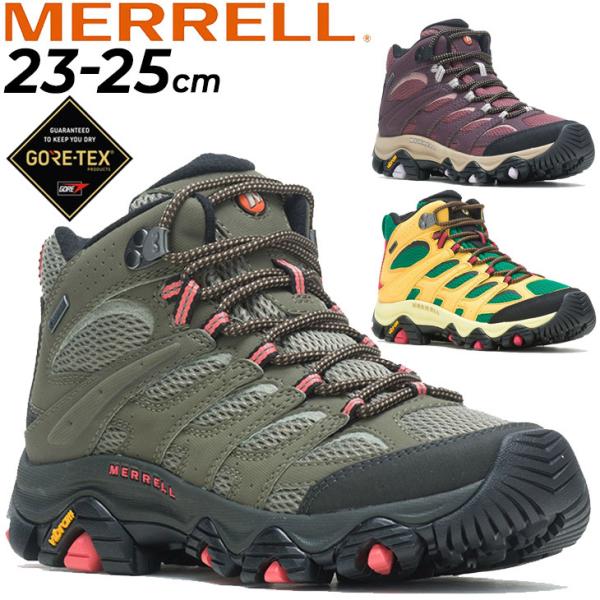 アウトドアシューズ 防水 レディース スニーカー メレル MERRELL モアブ 3 ゴアテックス/...